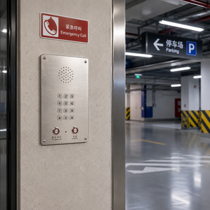 Unità di Assistenza Passeggeri Robusta con Montaggio su Piedistallo per Progetti di Trasporto Sotterraneo, Fornitura all'Ingrosso, CE FCC, <span class=keywords><strong>Telefono</strong></span> di Soccorso per <span class=keywords><strong>Metro</strong></span> - Product Image 6