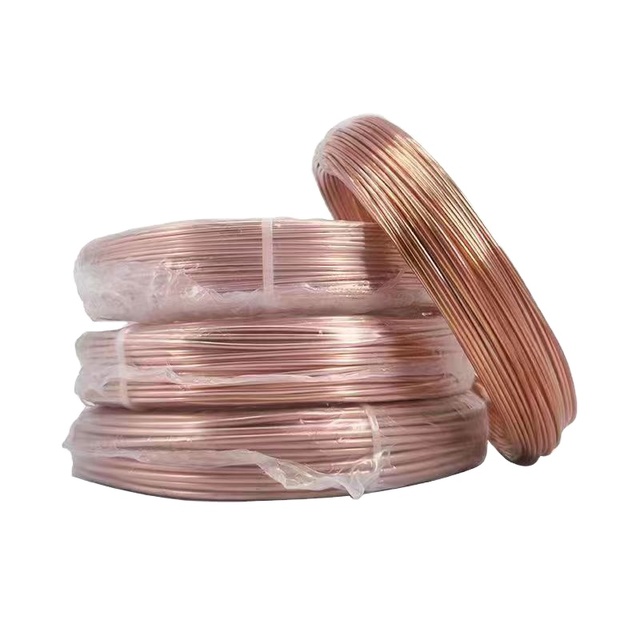High Purity 99.99% 1.5 mm Red Brass Bare Copper Wire Fil De Cuivre Pure Enameled Copper Wire for Winding