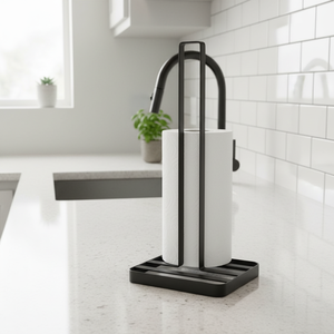 Portarotolo da cucina nero opaco - Product Image 3