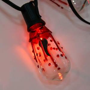 Decorações de Natal 5W Flicker Chama Lâmpadas Alumínio Lâmpada Corpo com Chama Sangue Lágrimas E14 Base para Jardim ROHS Certified - Product Image 1