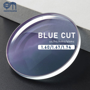 Lentes Oftálmicas Transparentes SHMC con Filtro Azul ASP 1.67/1.74 de Visión Única UV420 de Fábrica Danyang - Product Image 3