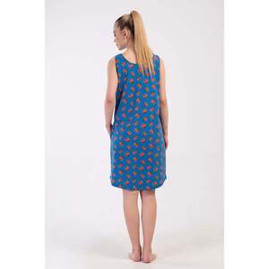KADIN P.SUPREM GENIS ASKILI ETEGI OVAL CEPLI TUNIK - แซ็กซ์ - แซ็กซ์ - Product Image 3