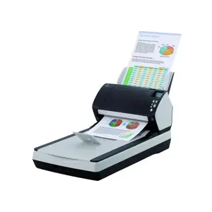 富士通Fi-7260数字自动扫描仪，配有自动文件进纸器打印机扫描仪和办公室复印机