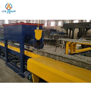 Bê tông đúc sẵn ngủ bài hàng rào ranh giới tường bảng điều khiển máy làm hợp chất tường bảng điều khiển dây chuyền sản xuất cho hàng rào đường sắt - Product Image 4