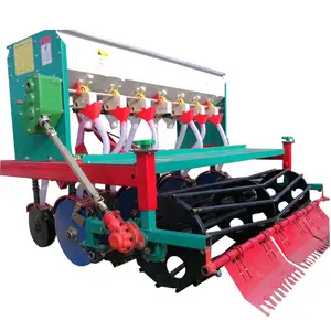 Máquina de siembra de granos de 6 hileras, sembradora de trigo, hecha en China