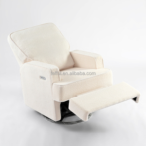 Canapé inclinable électrique moderne personnalisé avec fonction extensible et revêtement en tissu - Product Image 2