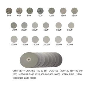 Grit1500 钻石涂层 8 英寸 X 1/2 英寸平面磨轮 珠宝研磨盘 钻石抛光盘 用于宝石玻璃 - Product Image 4