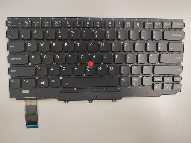 Laptop US Backlit Laptop Keyboard Teclado for Lenovo ThinkPad X1 Yoga 2nd Gen (20JD/20JE/20JF/20JG)  Laptop Part