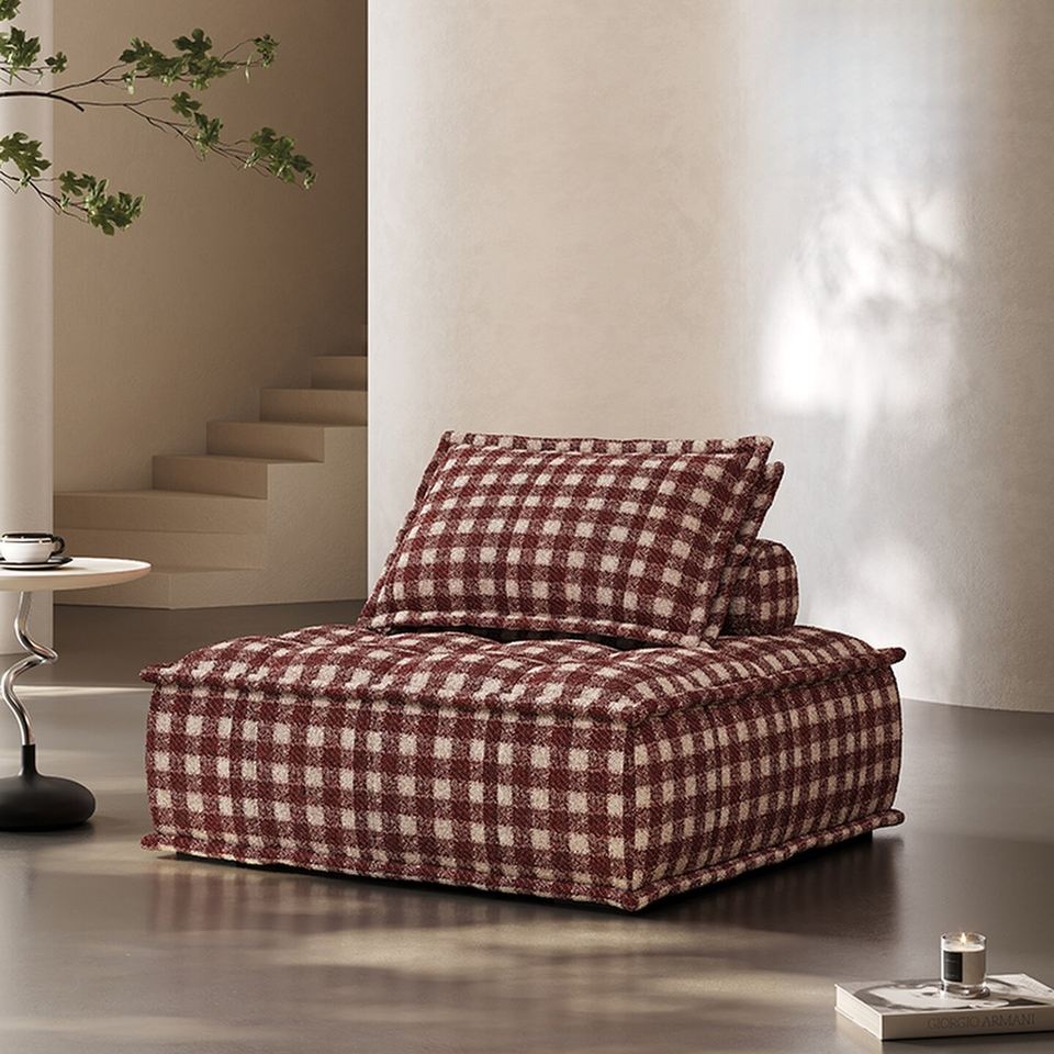 Pattern Base Time Frame Chinese Ancient Style Living Room Module Sofa Combination Wood Frame ...