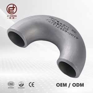 Bán buôn lớn thép carbon khuỷu tay thép không gỉ liền mạch sch80 mông Hàn Phụ Kiện đường ống 180 độ khuỷu tay kích thước - Product Image 6