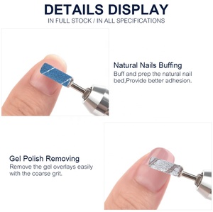 50 Piezas de Bandas de Lijado para Uñas de 3 mm, para Eliminar Esmalte Acrílico y Gel UV, Accesorios para Manicura Eléctrica, Herramientas para Pulir Uñas y Pedicura - Product Image 6