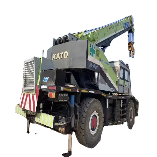 used japan 100% Original KATO 50ton rough terrain crane for sale