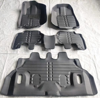 4X4Hot pressé nouveau Design Pvc cuir deux rangées tapis de sol de voiture haute qualité tapis de voiture spéciaux pour Toyota Hilux 2016-2022