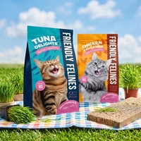 YOUYI En gros Sachet pour aliments pour chiens à huit soudures latérales, en feuille haute barrière, pour aliments pour animaux de compagnie en vrac de 2 kg, qualité alimentaire
