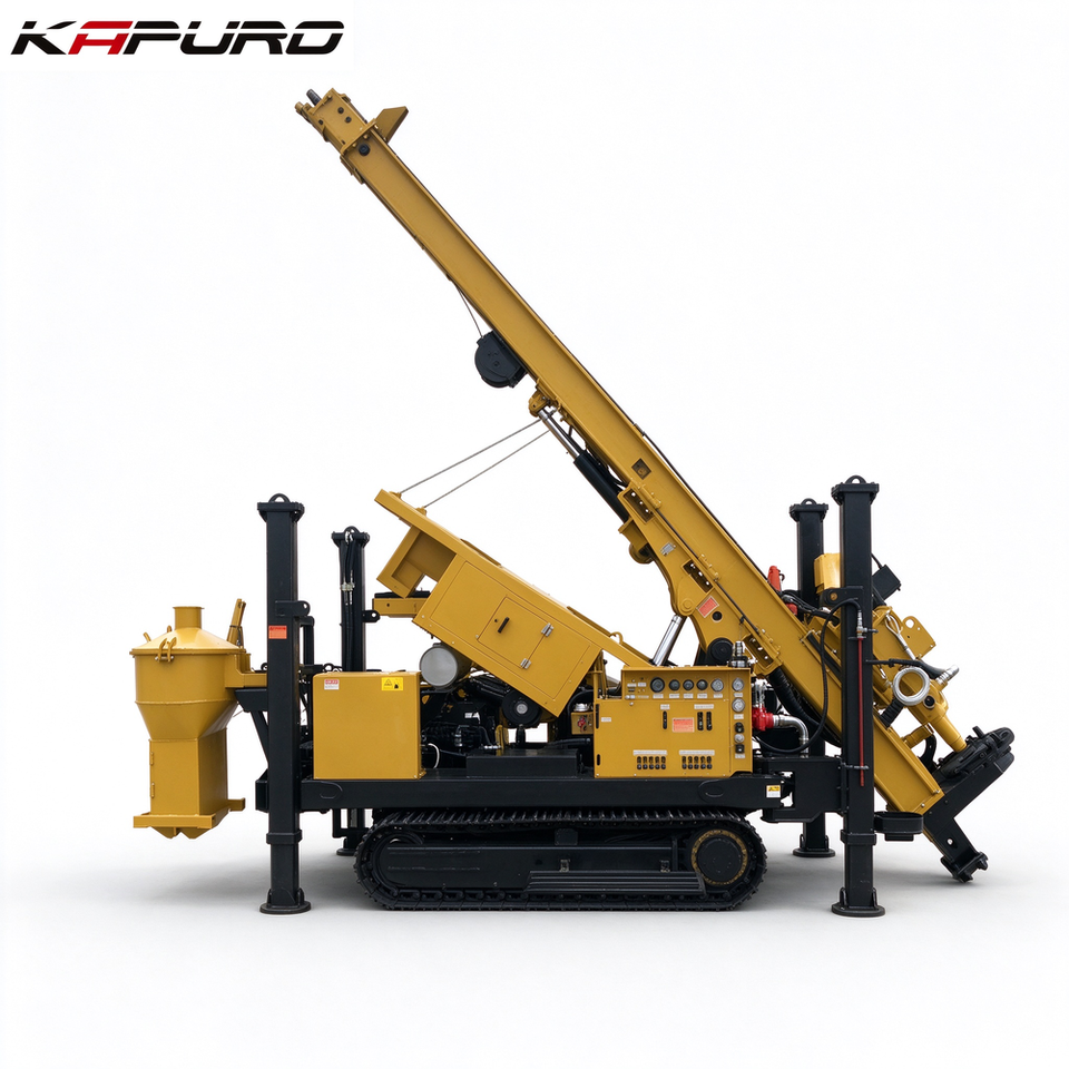Sample Drill Rigs KPC-400 RC Drilling Rig 400m Depth 350mm Diameter Geological ...