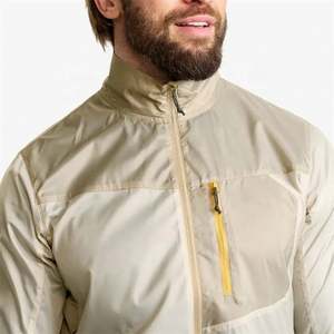 Veste légère de haute qualité pour hommes personnalisée en usine pour l'extérieur respirant col montant fermeture à glissière Style décontracté Service OEM - Product Image 2