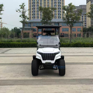 Voiturette de golf électrique tout-terrain 4 places de haute qualité pour les aventures de chasse, voiturette de golf électrique multifonctionnelle tout-terrain 4 places - Product Image 2