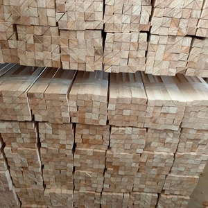 Moulures en bois massif de paulownia de haute qualité, bande de chanfreinage avec lattes carrées, triangulaires et trapézoïdales - Product Image 4