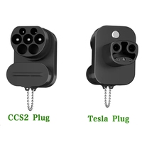 Adaptateur CCS2 vers NACS connecteurs EV Standard européen 250A prise de chargeur DC DC pour véhicules électriques Tesla nouvel état