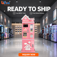 LIFUN Distributeur de jetons ATM en métal, machine de change billets-monnaie en libre-service avec garantie d'un an pour les centres de jeux d'arcade