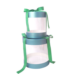 Caja de cartón con impresión de logotipo personalizado, embalaje de almacenamiento pequeño de lujo, cilindro de cinta + película transparente para aperitivos de mascotas - Product Image 6