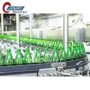 Automatic Complete Small Energy Drink Beer Sparkling Water Bottle Filling Washing Sealing Machine Production Line