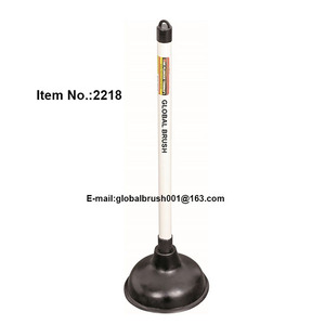 HQ2218 Green Handle High Quality Taiwan Rubber Bathroom Toilet <strong>Plunger</strong> - Product Image 4