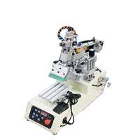Nueva Máquina de Serigrafía Semiautomática de Escritorio para PVC y Seda, 240x200mm, Impresora Plana Multicolor para Tapas de Botellas y Bolsos