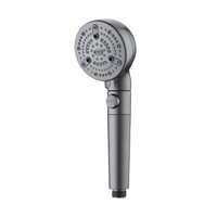 Pommeau de Douche Portable Multifonction en Plastique ABS avec Filtre en Coton PP, Économiseur d'Eau avec Bouton d'Arrêt pour Maison et Hôtel, Accepte OEM ODM