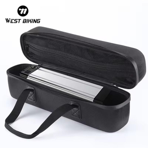 WEST BIKING E-Bike กระเป๋าเก็บแบตเตอรี่กันน้ำ กระเป๋าเดินทางความจุขนาดใหญ่ กระเป๋าใส่แบตเตอรี่จักรยานไฟฟ้า อุปกรณ์เสริมจักรยานไฟฟ้า - Product Image 1