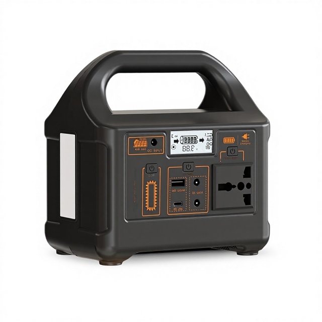 Cross-Border Exclusive 200W Portable Power Bank 220V/110V with Phone & Drone Battery Support for Outdoor Use and Lighting