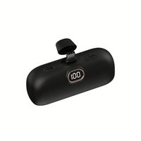 Meilleure vente de haute qualité Mini charge rapide 5000 MAh capacité affichage numérique petit chargeur extérieur voyage batterie externe