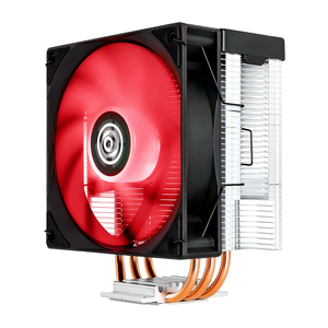 Wanmisle พัดลมคอมพิวเตอร์ RGB 4ท่อความร้อนพัดลม CPU 120mm PWM เงียบ LGA115X/1200/17XX/1366 CPU ชุดระบายความร้อนสูง perfor - Product Image 5