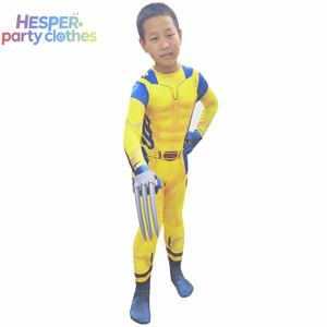 HESPER Wolverine - Nuevo Mono Estampado Unisex de Superhéroe, Disfraces de Cosplay para Navidad y Halloween para Niños y Niñas - Product Image 2