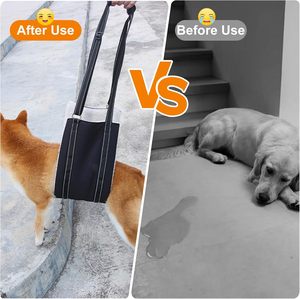 Adjustable Soft Fabric <strong>Dog</strong> <strong>Lift</strong> Harness-Portable Sling for Large <strong>Dogs</strong> Seniors Injured/Disabled <strong>Dogs</strong> &amp; ACL Surgery <strong>Support</strong> - Product Image 5