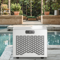 Refroidisseur d'eau froide domestique de petite puissance 0.3HP de prix bas pour le refroidissement d'ordinateur d'aquarium et de baignoire pour la baignoire de glace