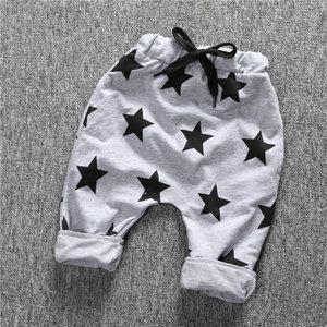 Pantalones de Algodón Casuales con Estampado de Estrellas para Niños, Pantalones Harem para Primavera y Otoño - Product Image 5