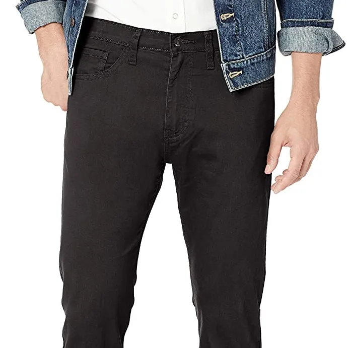 Straight Thin Denim Regular Trousers Men Jeans