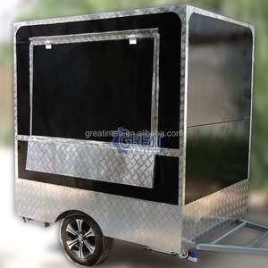 รถขายอาหารเคลื่อนที่แบบมีโครงสร้างเฉพาะตัว ยี่ห้อ Camion De Comida Henan พร้อมครัวครบชุด รถพ่วงขายอาหารสไตล์อเมริกัน - Product Image 2