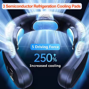 Quạt làm mát cổ 6000mAh, làm mát và sưởi ấm, máy sưởi điện di động, tủ lạnh bán dẫn treo cổ, quạt làm mát cổ - Product Image 4