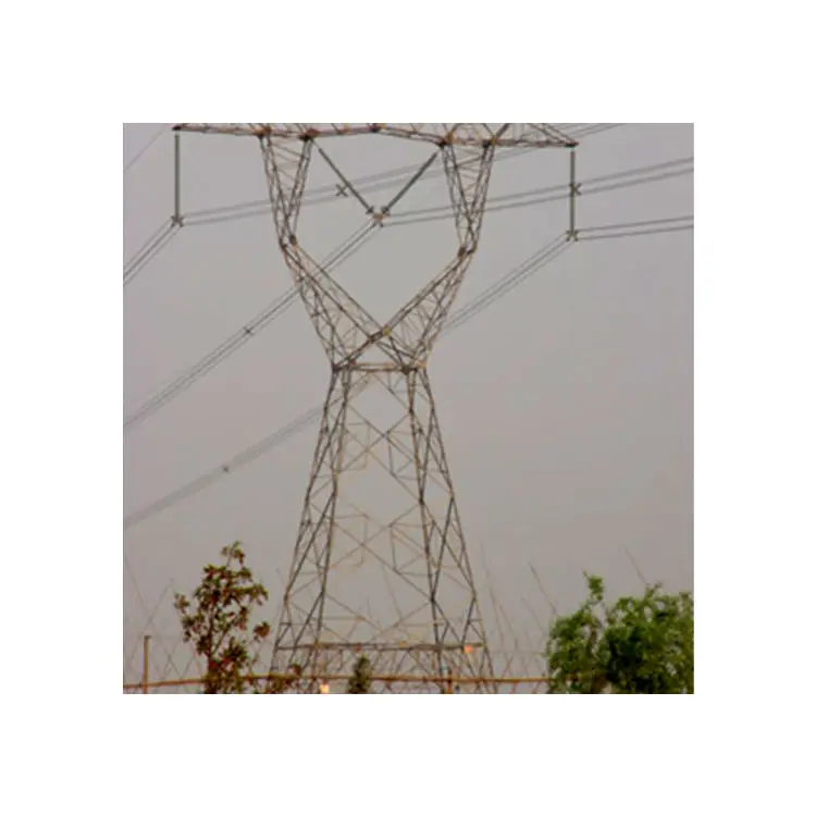 Electric Lattice Masts Steel Pole Galvanized Power Transmission Line Electrical Steel Tubular Tower