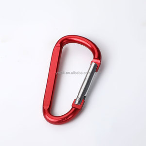 Moschettone in Alluminio Personalizzato con Logo Inciso, Anello a D Piatto da 7,6 cm (3 Pollici), Gancio per Portachiavi in Metallo - Product Image 6