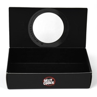 Boîte en carton blanc de qualité supérieure, personnalisée, imprimée sur mesure, pliable, pour cadeau