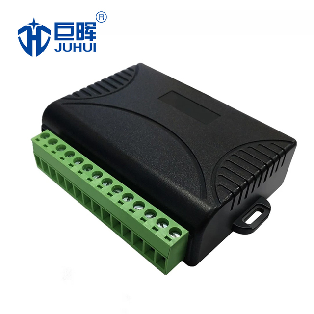 Universal RF Wireless Dual-Channel Garage Door Remote Receiver DC/AC 9V-30V Large Memory 2 Automatic Waterproof Metal Plastic