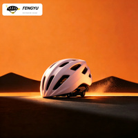Casque demi-coque dégradé de couleurs pour VTT et vélos de route, léger, respirant, résistant à l'eau, unisexe, avec 16-20 aérations