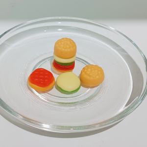 Bonbons gélifiés en forme de <span class=keywords><strong>mini</strong></span>-<span class=keywords><strong>hamburger</strong></span>, savoureux, avec garniture confiture, vente en gros - Product Image 1