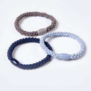 Coleteros Elásticos al por Mayor de Fábrica con Cuentas, Sin Metal, Agarre Seguro y Suave, Sin Daños ni Enredos, <span class=keywords><strong>para</strong></span> <span class=keywords><strong>Cabello</strong></span> Trenzado - Product Image 2