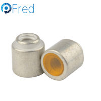 Fixations OEM en cuivre/laiton poli M1.6 M2 M2.5 M3 M4 à montage en surface, écrous et entretoises SMT pour PCB, applications médicales et minières