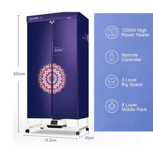 Télécommande 1200w personnalisée 3 niveaux 360min minuterie automatique 15kg <span class=keywords><strong>pompe</strong></span> <span class=keywords><strong>à</strong></span> <span class=keywords><strong>chaleur</strong></span> sèche-linge électrique machine <span class=keywords><strong>à</strong></span> linge - Product Image 2