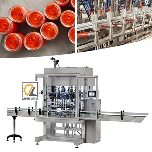 MTW automatic syrup juice ketchup sweet chili sauce filling machine